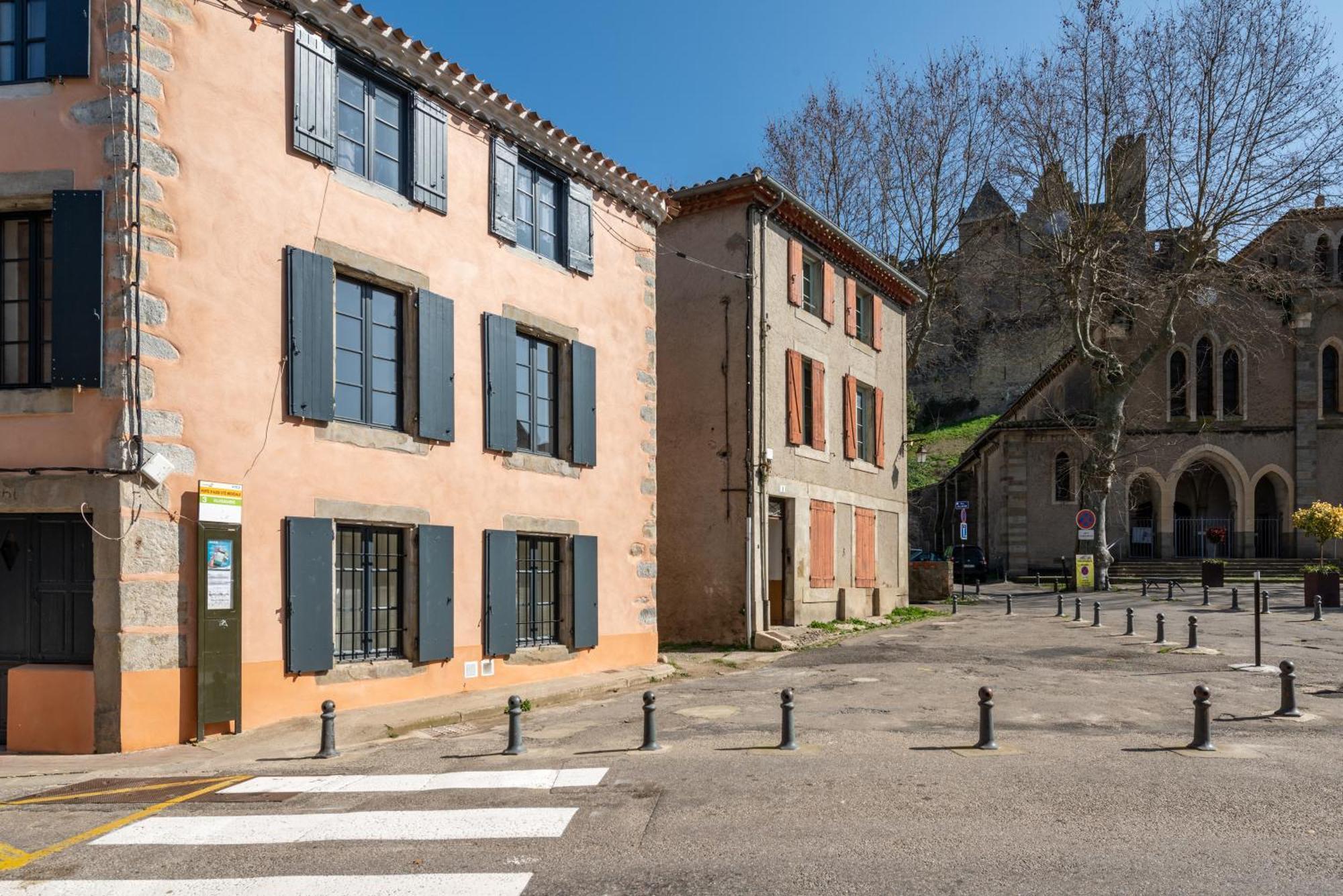 Les Gites De Laure - L'Or Vert, Appartement Avec Vue Sur Le Chateau, Parking Prive, Climatisation, Netflix, A 160 M De La Cite Medievale Carcassonne Dış mekan fotoğraf