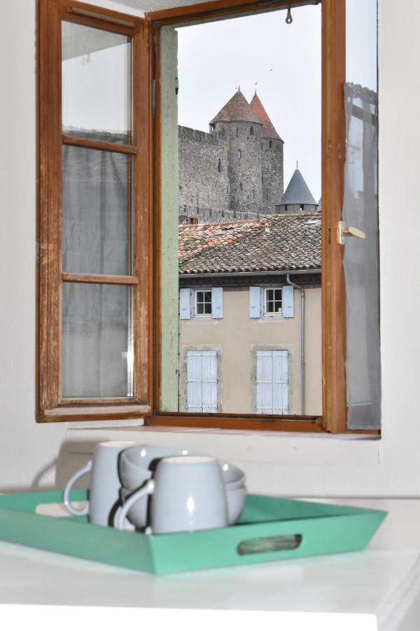 L'Or Vert, Castle View, Private Parking, Air Conditioner, Netflix, 160M From Medieval Town Carcassonne Dış mekan fotoğraf