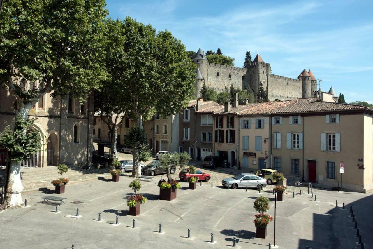 L'Or Vert, Castle View, Private Parking, Air Conditioner, Netflix, 160M From Medieval Town Carcassonne Dış mekan fotoğraf